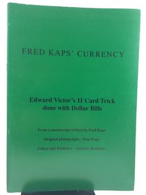 Fred Kaps' Currency-Victor's 11 Card Trick with Bills