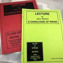 Lecture A Cavalcade of Magic booklet Set by Jerry Mentzer